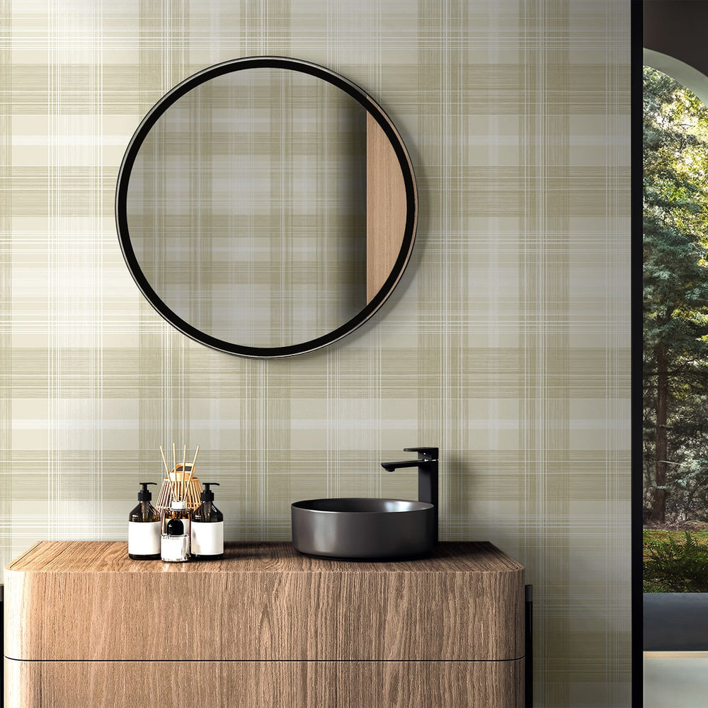 
                  
                    SG13107 plaid peel and stick wallpaper bathroom decor from The Sojourn Collection by Stacy Garcia
                  
                