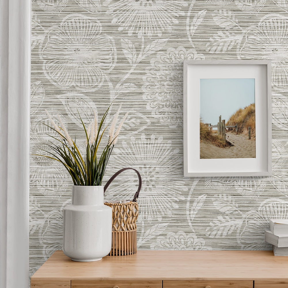
                  
                    SG13308 faux grass floral peel and stick wallpaper beach table from The Sojourn Collection by Stacy Garcia
                  
                