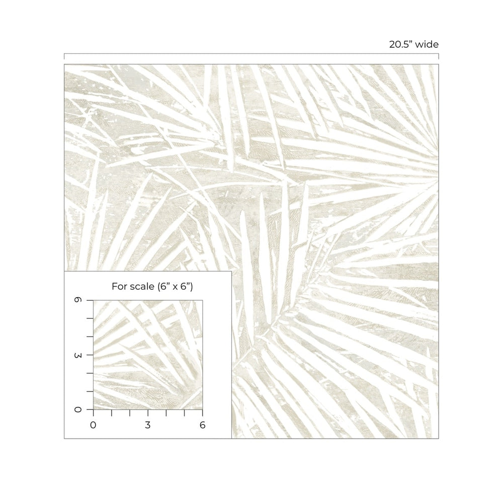
                  
                    SG13407 palm leaf peel and stick wallpaper scale from The Sojourn Collection by Stacy Garcia Home
                  
                