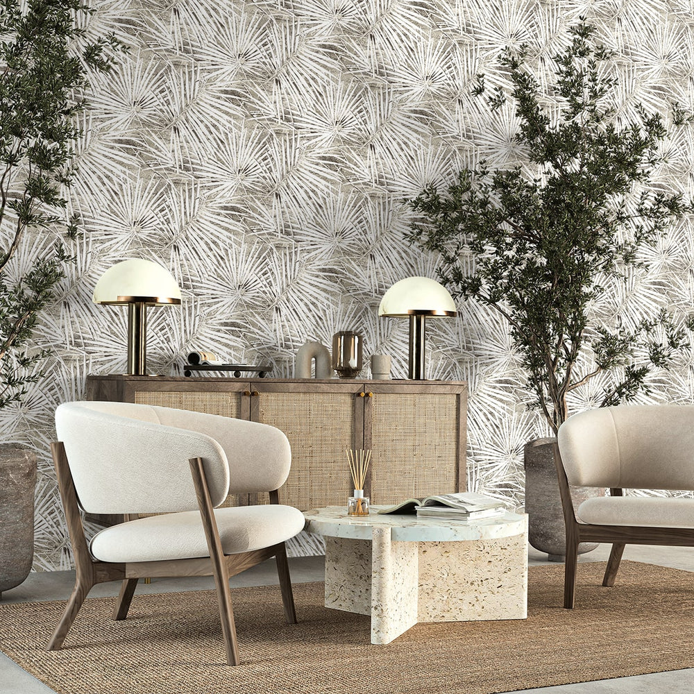
                  
                    SG13408 palm leaf peel and stick wallpaper chair from The Sojourn Collection by Stacy Garcia Home
                  
                