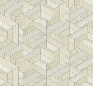 SHS10301 wood veneer grasscloth wallpaper from Seabrook Designs