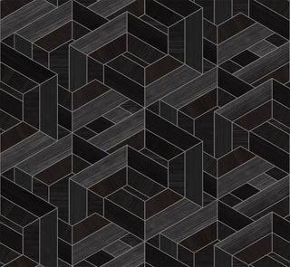 SHS10302 wood veneer grasscloth wallpaper from Seabrook Designs