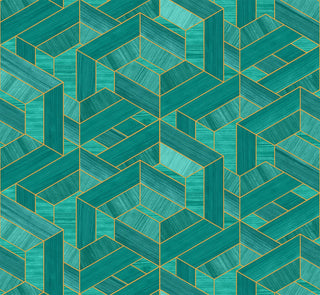 SHS10305 wood veneer grasscloth wallpaper from Seabrook Designs
