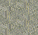 SHS10309 wood veneer grasscloth wallpaper from Seabrook Designs