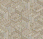 SHS10310 wood veneer grasscloth wallpaper from Seabrook Designs