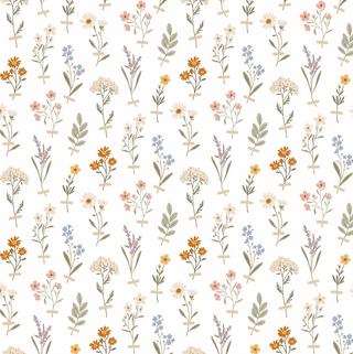 floral peel and stick wallpaper from Loomwell Home Goods