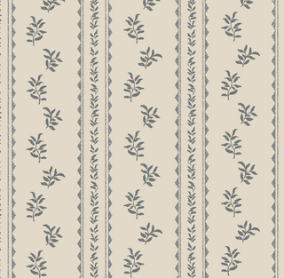 botanical stripe peel and stick wallpaper from Loomwell Home Goods