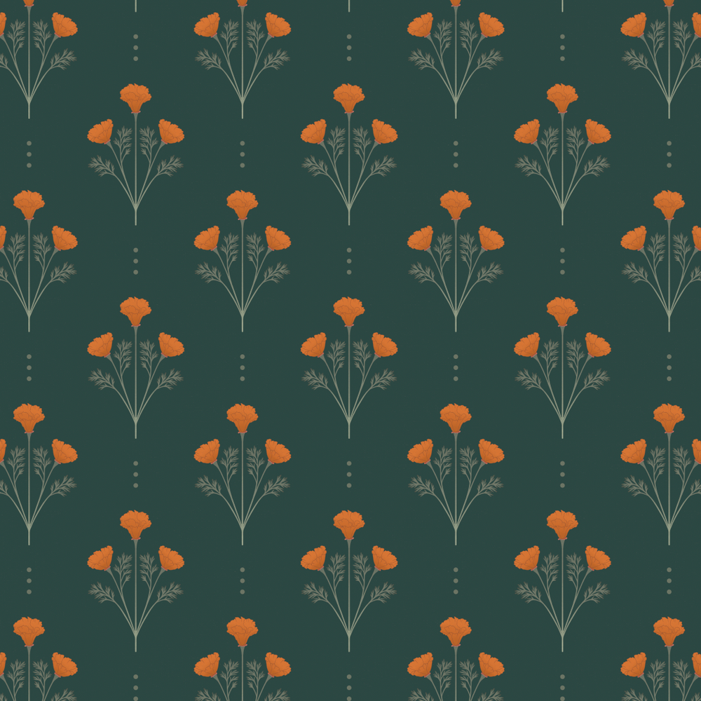 
                  
                    green floral peel and stick wallpaper from Loomwell Home Goods
                  
                