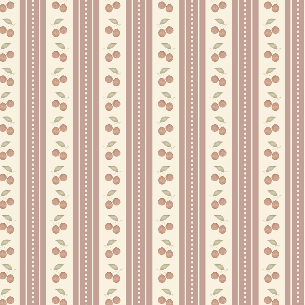 
                  
                    red cherry stripe peel and stick wallpaper from Loomwell Home Goods
                  
                