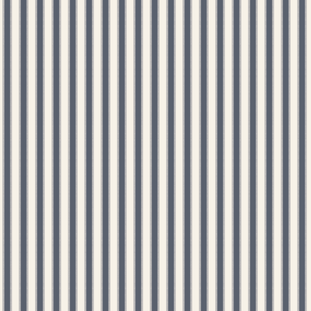 navy striped peel and stick wallpaper from Loomwell Home Goods