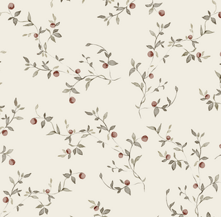 botanical peel and stick wallpaper from Loomwell Home Goods
