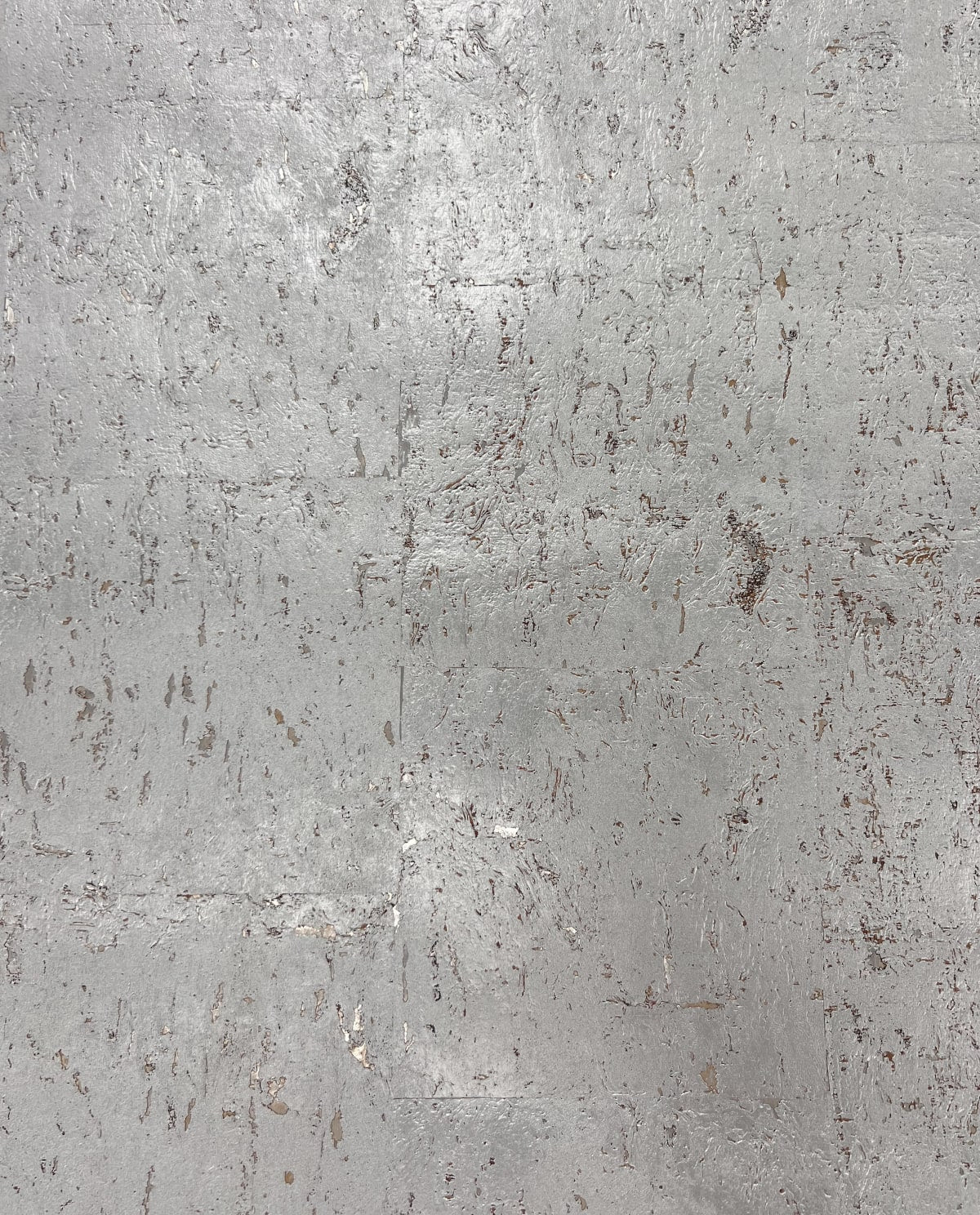 Silver Cork Grasscloth Unpasted Wallpaper at Say Decor