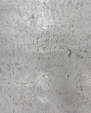 Silver Cork Grasscloth Unpasted Wallpaper at Say Decor