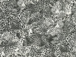 Dolce & Gabbana Casa Leopardo Incognito vinyl animal wallpaper in shade Greyscale