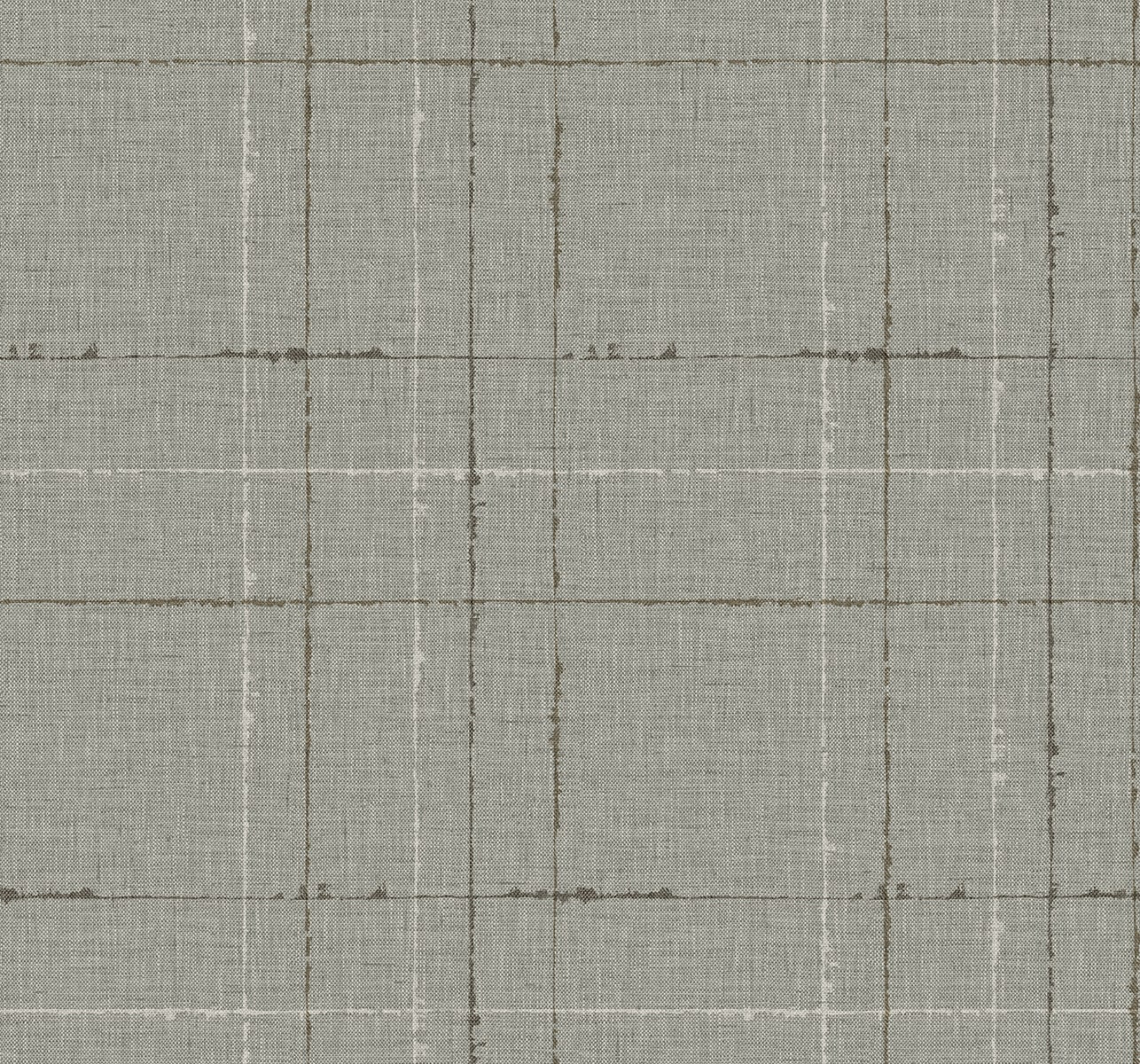 TH90100 Fibers and Threads Gorton Plaid Embossed Vinyl Unpasted Wallpaper from Say Decor