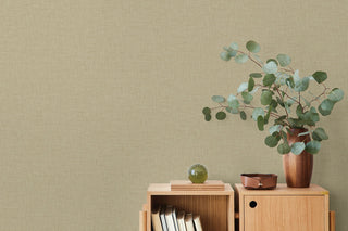 TH90209 Fibers and Threads Stretford Faux Linen Embossed Vinyl Unpasted Wallpaper Decor from Say Decor
