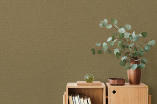 TH90217 Fibers and Threads Stretford Faux Linen Embossed Vinyl Unpasted Wallpaper Decor from Say Decor
