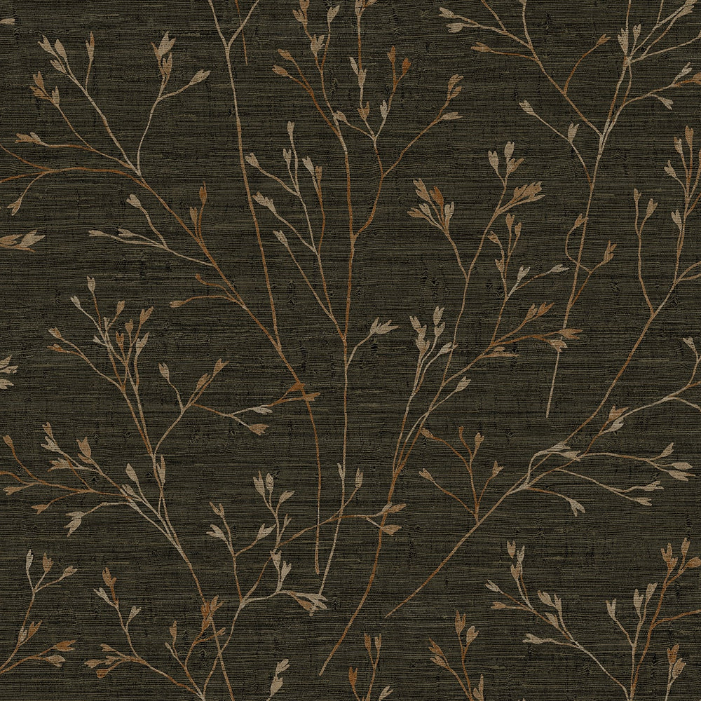 
                  
                    TH90306 botanical textured vinyl wallpaper from the Fibers and Threads collection by Seabrook Designs
                  
                