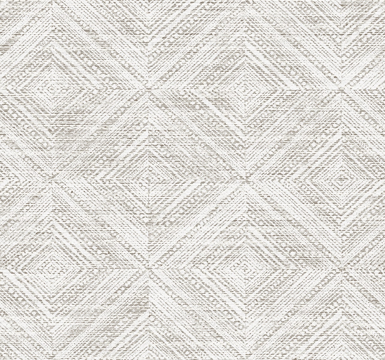 TH91600 Fibers and Threads Leigh Diamond Geometric Nonwoven Unpasted Wallpaper from Say Decor