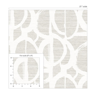 TH91700 abstract wallpaper scale from the Fibers & Threads collection by Seabrook Designs