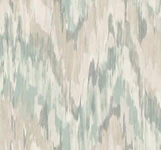 TH92414 watercolor stringcloth wallpaper from the Fibers and Threads collection by Seabrook Designs