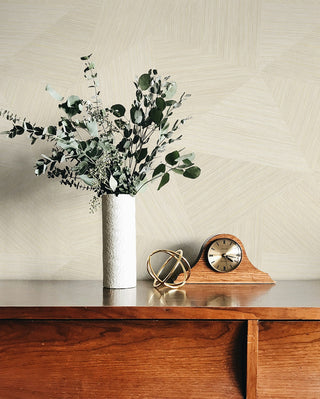 TH92510 geometric textured wallpaper decor unpasted vinyl from the Fiber and Threads collection by Seabrook Designs