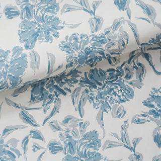 TL800021 Schumacher Peony Floral Unpasted Wallpaper Roll at Say Decor