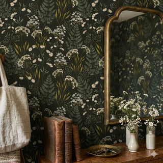 Chelsey Botanical Peel and Stick Decor Wallpaper at Say Decor