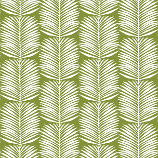 Mitchell Black Betty Palm Leaf Botanical Wallpaper in shade Green at Say Decor