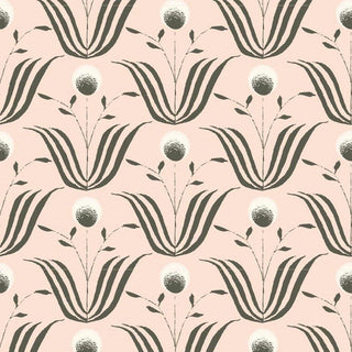 Mitchell Black Lady Charlotte Spring Bloom Floral Wallpaper in shade Blush at Say Decor