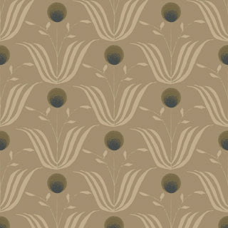 Mitchell Black Lady Charlotte Spring Bloom Floral Wallpaper in shade Sepia at Say Decor