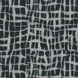 Mitchell Black Paper Abstraction Net Wallpaper in shade Galaxy at Say Decor