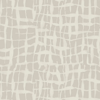 Mitchell Black Paper Abstraction Net Wallpaper in shade Shell at Say Decor