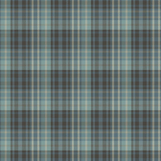 Mitchell Black Heritage Plaid Sawyer Check Wallpaper in shade Blue Slate at Say Decor