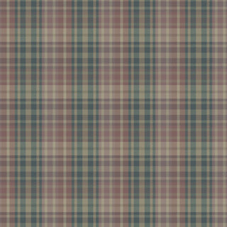 Mitchell Black Heritage Plaid Sawyer Check Wallpaper in shade Rosewood at Say Decor