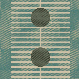Mitchell Black Forbes Masters Nomalanga Geometric Wallpaper in shade Jewel at Say Decor