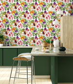 WD10101 fruit wallpaper kitchen from Seabrook Designs