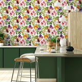 WD10101 fruit wallpaper kitchen from Seabrook Designs
