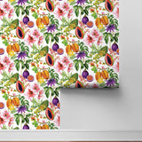 WD10101 fruit wallpaper roll from Seabrook Designs