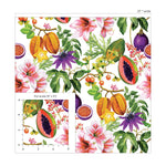 WD10101 fruit wallpaper scale from Seabrook Designs