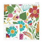 WD10200 floral wallpaper scale from Seabrook Designs