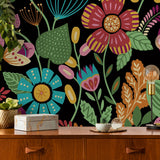 WD10210 floral wallpaper decor from Seabrook Designs