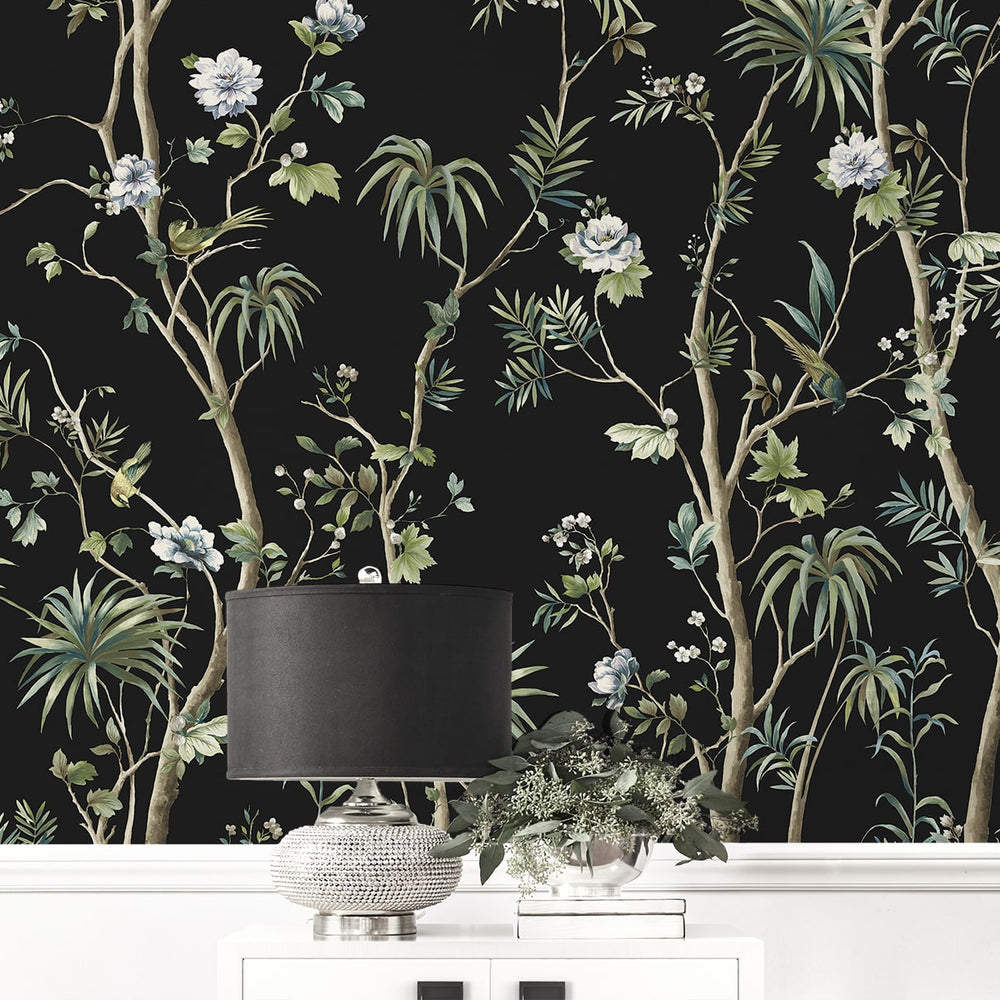 
                  
                    WD20000M tropical chinoiserie wall mural decor from Say Decor
                  
                
