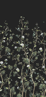 WD20000M tropical chinoiserie wall mural from Say Decor
