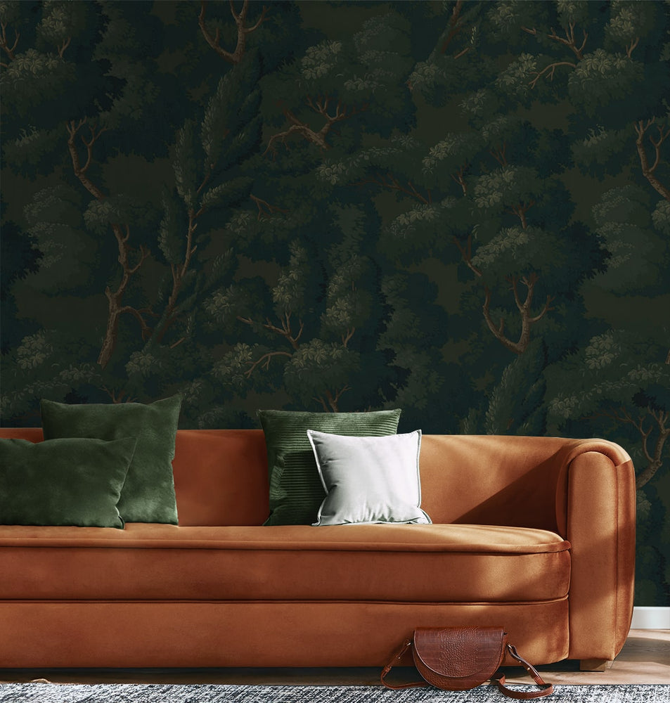 WD20104M forest wall mural living room from Say Decor