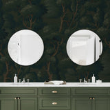 WD20104M forest wall mural bathroom from Say Decor