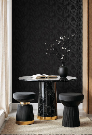 WH40226 Piano Jazz Faux Skin Animal Print Unpasted Wallpaper Dining Room from Say Decor