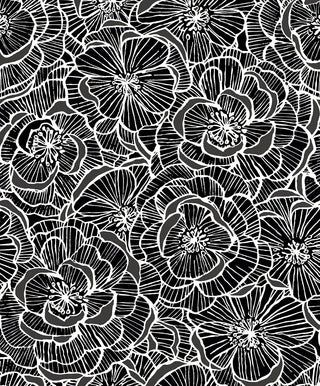 WH40800 Piano Alejandra Floral Unpasted Wallpaper from Say Decor