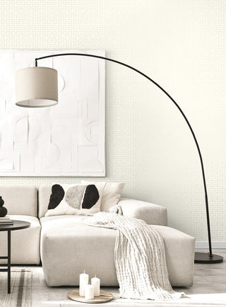 WH41913 Piano Major Greek Key Geometric Unpasted Wallpaper Living Room from Say Decor