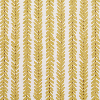 WOOD008 Schumacher Woodperry Linen Botanical Stripe Fabric at Say Decor